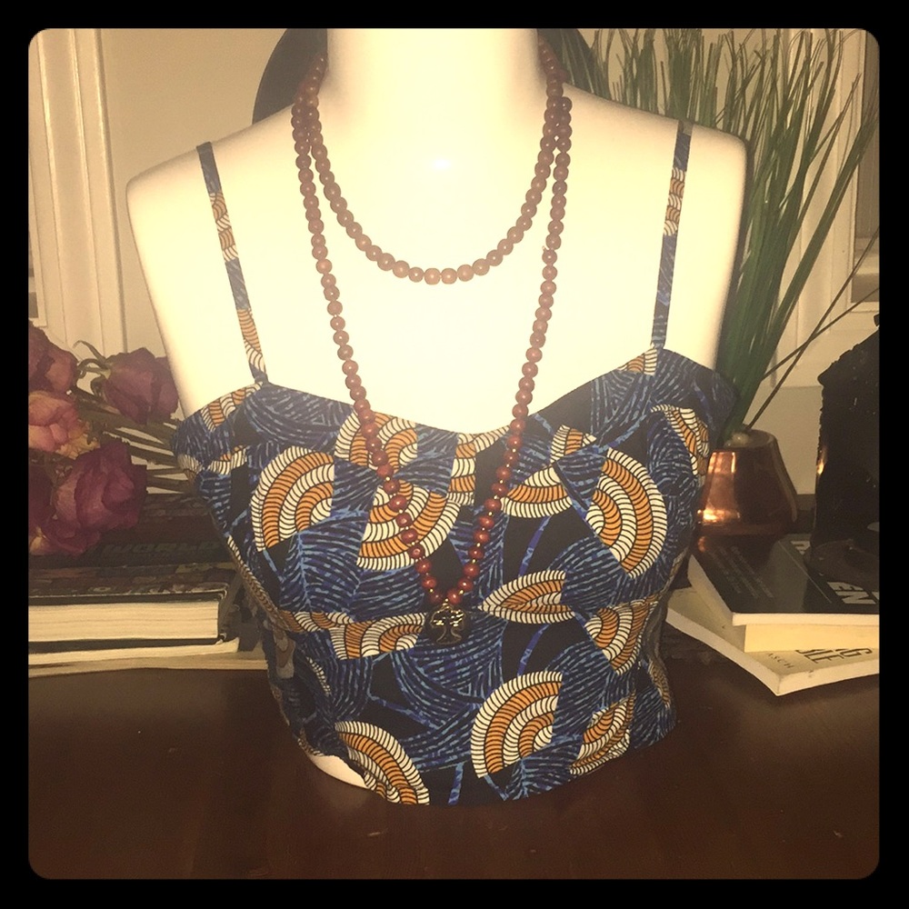 Sexy graphic crop top